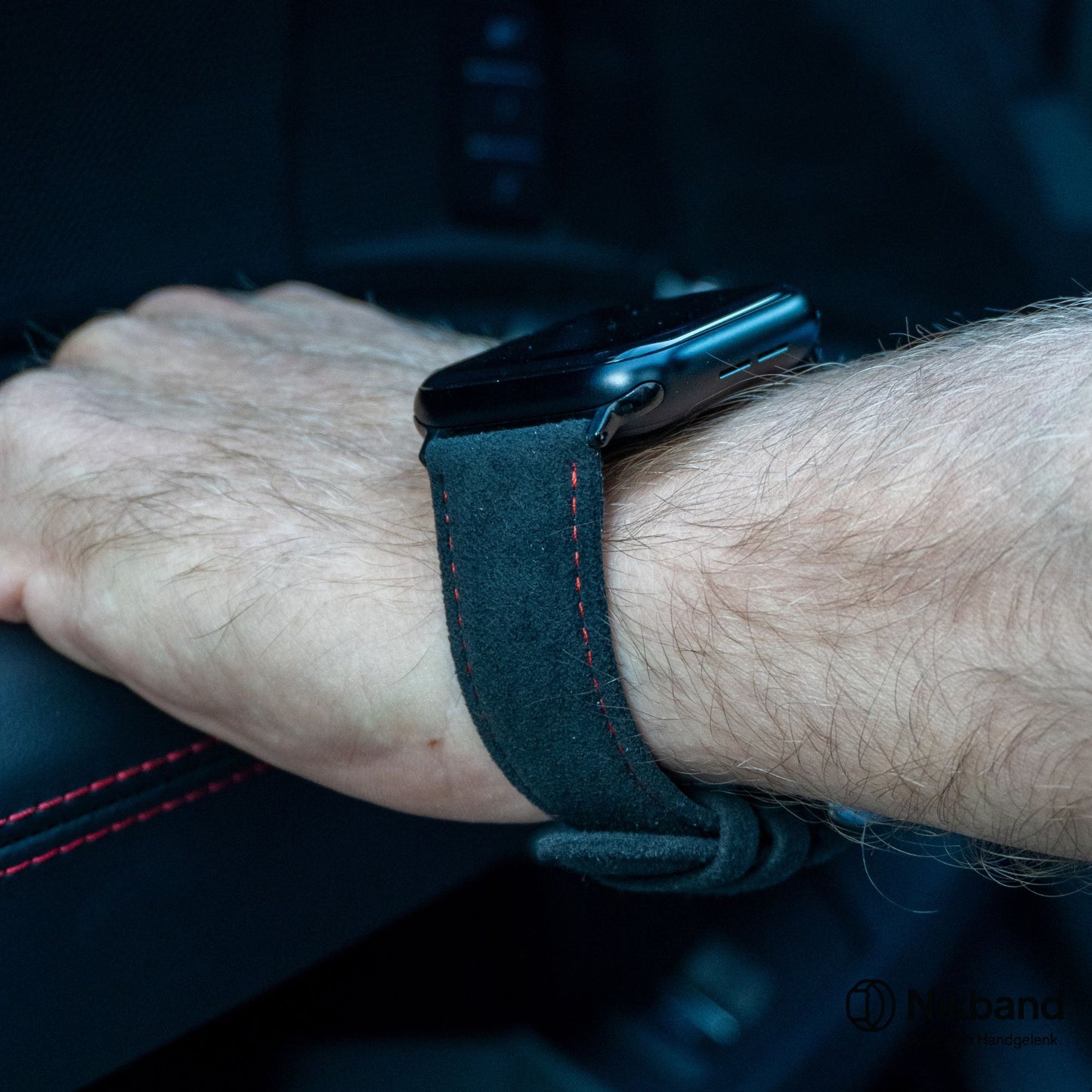 Nikband Alcantara Armband für Apple Watch