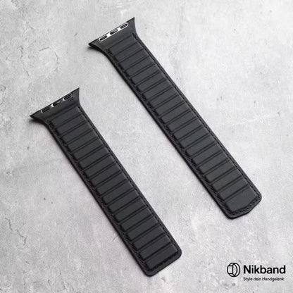 Nikband Magnetisches Nappa-Lederarmband für Apple Watch